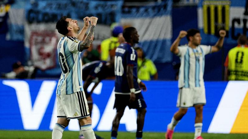 Messi - Argentina x Cabo Verde - Copa do Mundo — Foto: REUTERS/Paul Childs