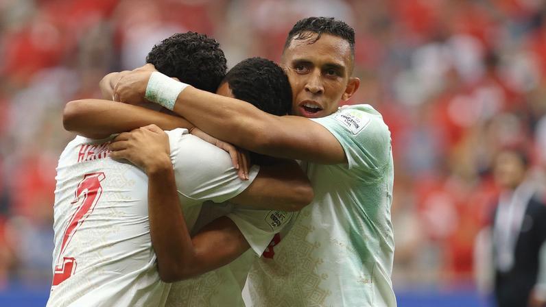Gol de Marrocos! Ounahi aproveita jogada ensaiada e acerta um belo chute no cantinho