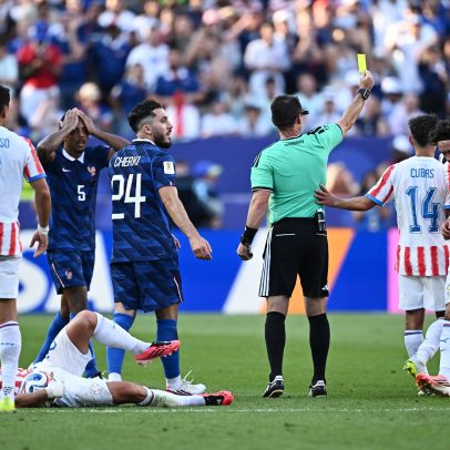 Federação francesa avalia pedir à FIFA anulação do amarelo de Olise x Paraguai