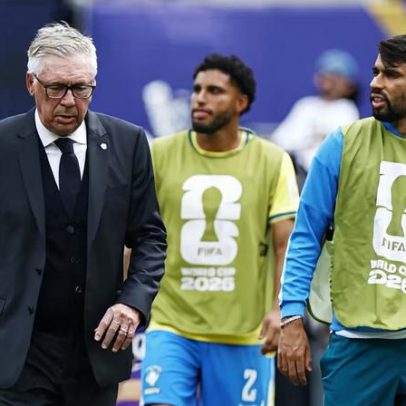 Ancelotti explica o recorde negativo de posse de bola do Brasil contra a Noruega
