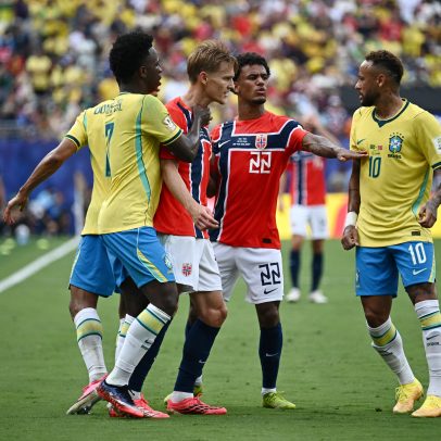 Neymar se envolve em incidente após provocar goleiro e trombar Odegaard