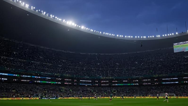 Estádio Azteca, palco da partida entre México e Inglaterra — Foto: Reuters