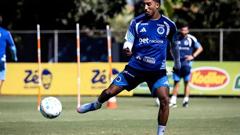 Christian vem treinando normalmente no Cruzeiro –