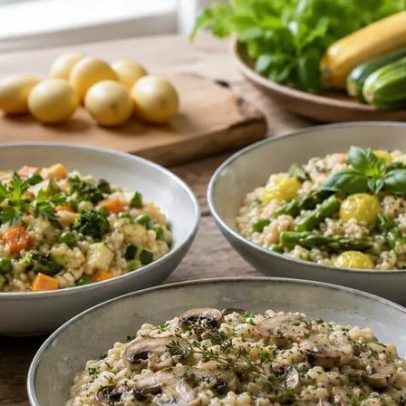 Melhores grãos para risoto: como deixar a refeição completa