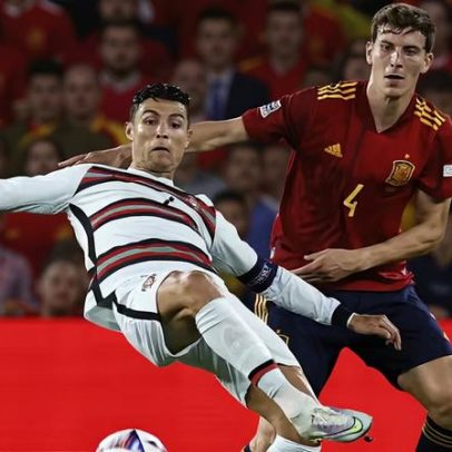 Retrospecto de Cristiano Ronaldo contra a Espanha