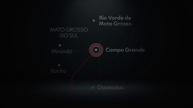Avião cai em Campo Grande — Foto: Arte g1