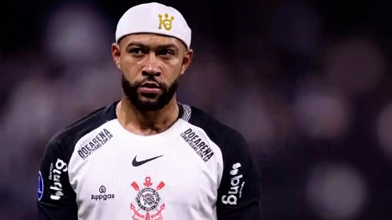 Memphis Depay em atuação pelo Corinthians ( Rodrigo Coca/Ag.SCCP) / Gávea News