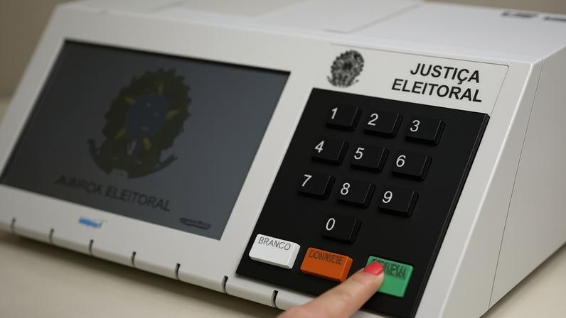 Urna eletrônica utilizada nas eleições brasileiras