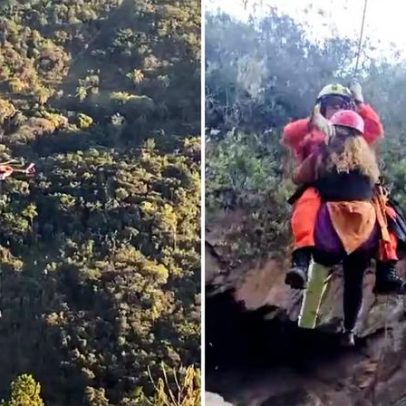 Mulher fica gravemente ferida ao cair em trilha em Nova Lima, Grande BH