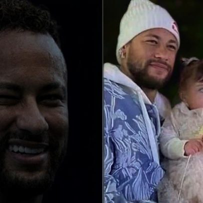Neymar celebra 2 anos de Helena e mostra os filhos juntos