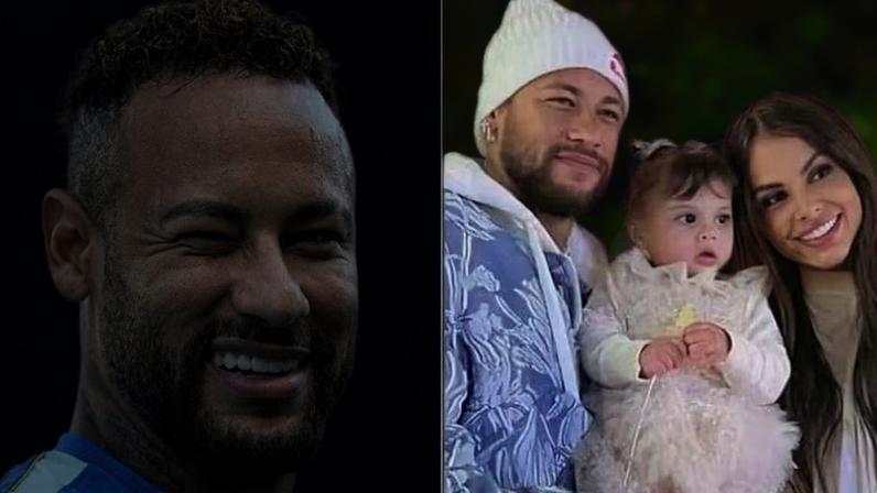 Neymar celebra 2 anos de Helena e mostra os filhos juntos