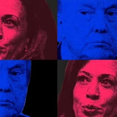 Por que os republicanos são vermelhos e os democratas são azuis?