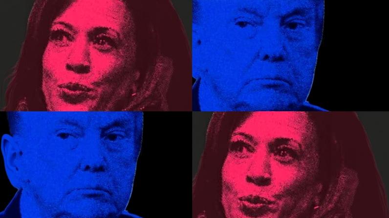 The association of red with Republicans and Democrats is a pretty new phenomenon in the visual symbolism of American politics.
