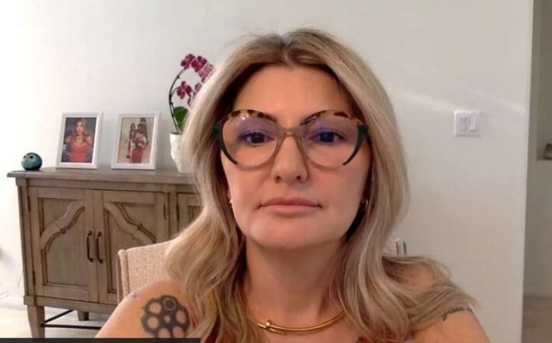 A atriz Antonia Fontenelle