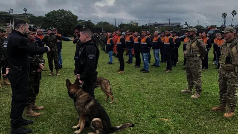Polícia Penal e forças especiais testam prontidão logística em Porto Alegre
