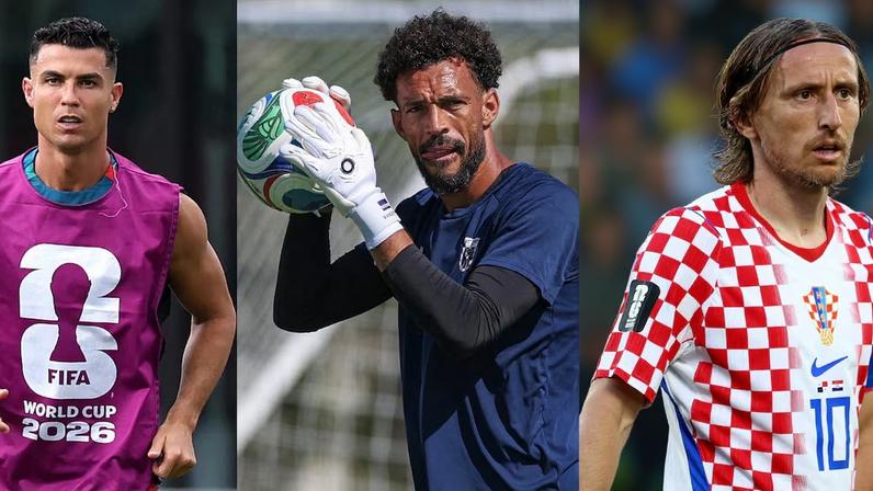 Cristiano Ronaldo (Portugal), Vozinha (Cabo Verde) e Modric (Croácia) são alguns dos atletas com 40 anos ou mais a participar da Copa do Mundo de 2026