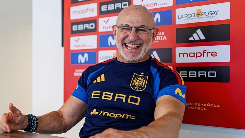 Luis de la Fuente afirma ter o melhor meio-campo do mundo