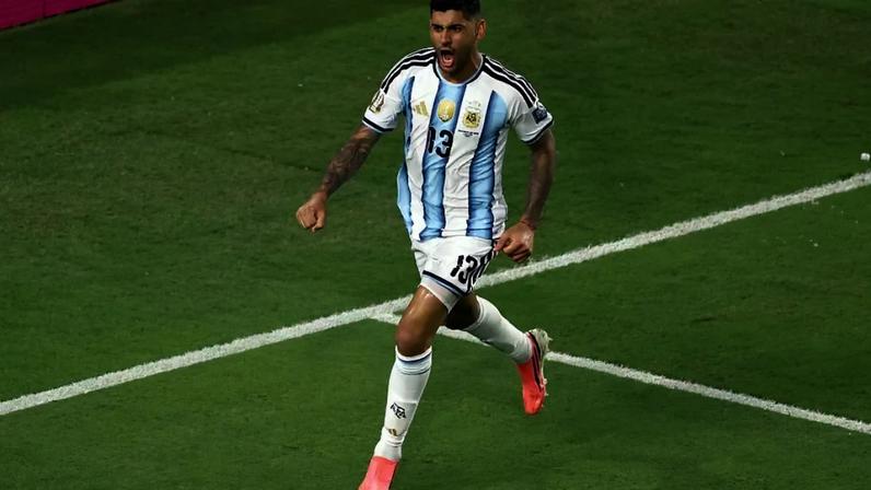 Romero fez o terceiro gol da Argentina na partida, colocando a seleção na frente do placar