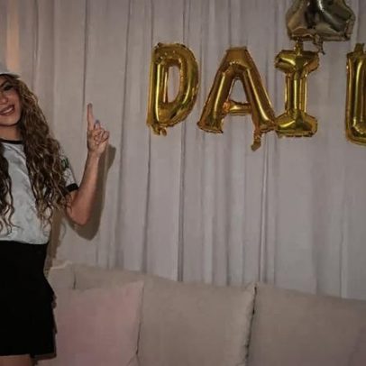 Shakira agradece megasucesso de Dai Dai