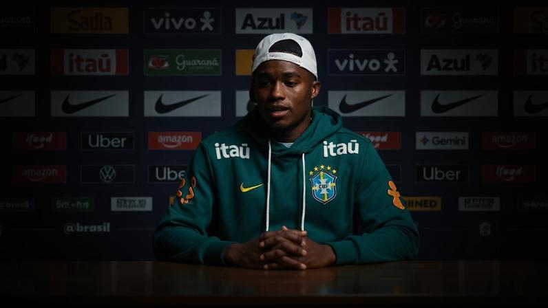 Endrick afirma que ora antes de enfrentar a Noruega, Deus está com ele
