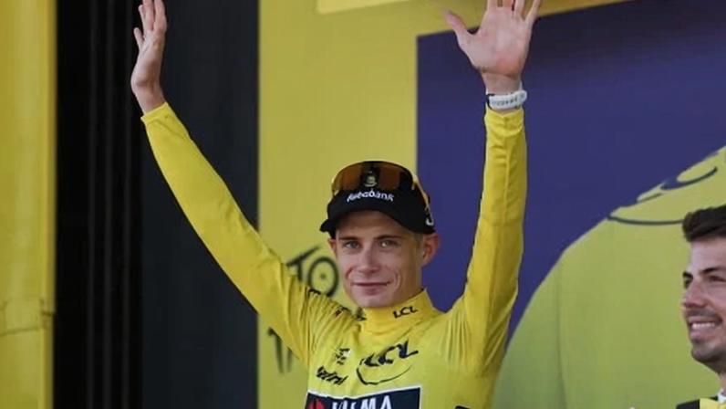 Tour de France 2026: Vingegaard em amarelo após TT por equipes em Barcelona