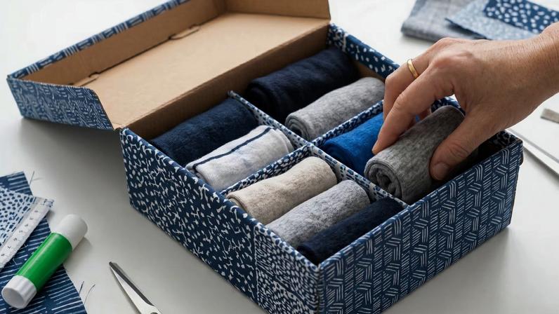 Alternativas econômicas para fabricar organizadores caseiros