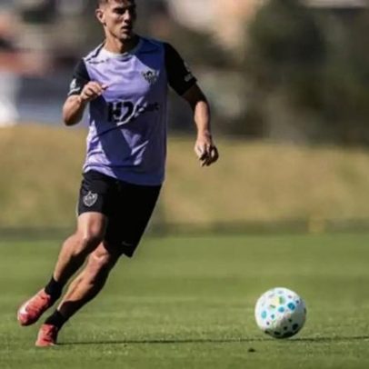 Natanael admite treinos intensos no Atlético e busca absorver novas ideias