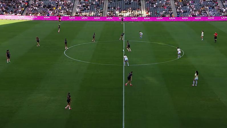Angel City e Orlando Pride empatam sem gols no início do jogo