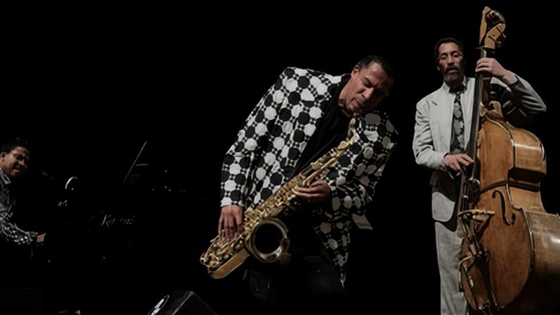 Herbie Hancock, Wayne Shorter and Ron Carter Copyright Paul Bergen at North Sea jazz festival.