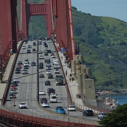 Condenados por contravenção por bloquear a Golden Gate Bridge