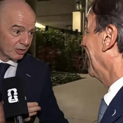 Presidente da Fifa corrige fala após vitória da Argentina e viraliza nas redes