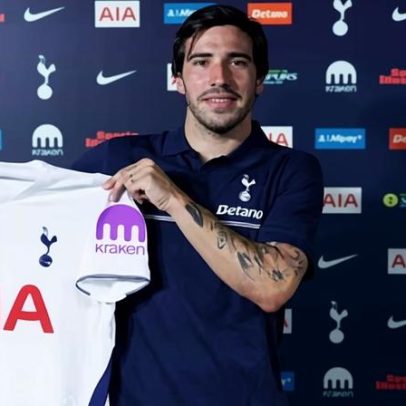 Sandro Tonali fecha transferência de £92,5 milhões para o Tottenham