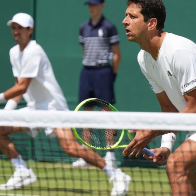 Brasileiros perdem nas duplas masculinas em Wimbledon