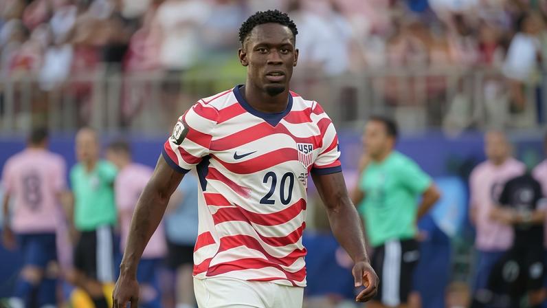 Folarin Balogun is available to play for the USA in Monday’s last-16 match against Belgium after Fifa suspended his one-match ban.