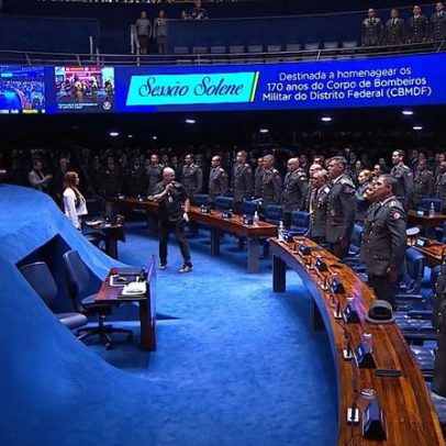 Congresso homenageia 170 anos do Corpo de Bombeiros do DF