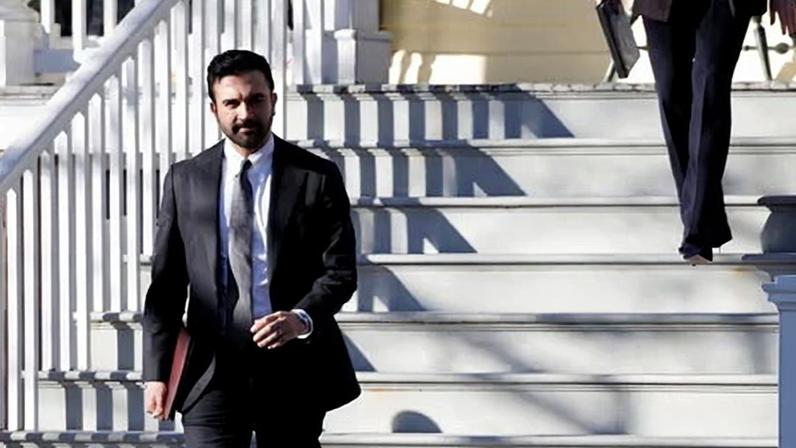 Zohran Mamdani arrives for a news conference at Gracie Mansion in New York City on 9 March 2026.