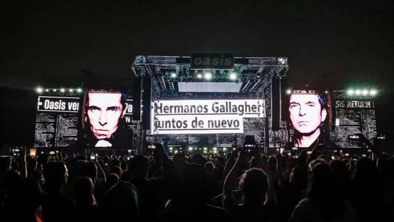 Show do Oasis em São Paulo