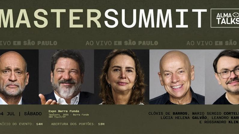 Master Summit reúne pensadores em São Paulo para imersão sobre comportamento humano