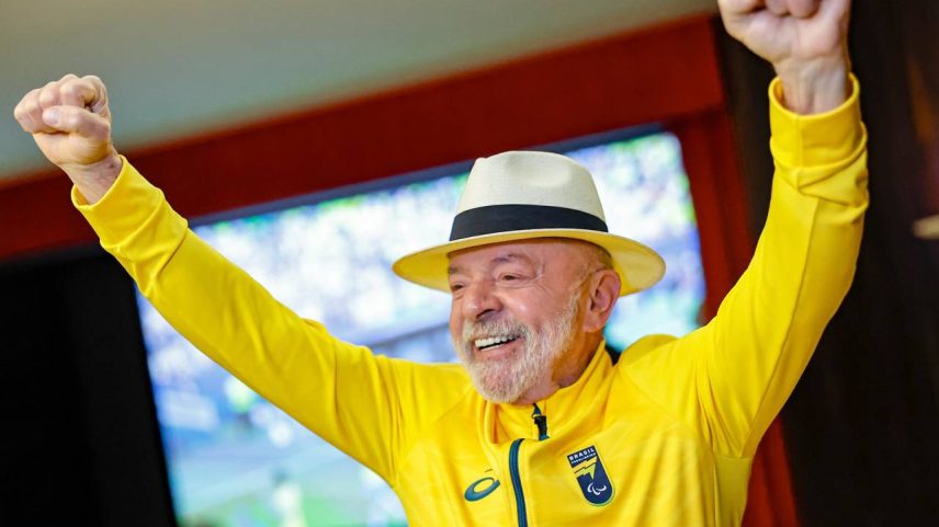 29 de junho de 2026 - Presidente da República, Luiz Inácio Lula da Silva, durante Partida da Seleção Brasileira pela fase de 16 avos de final da Copa do Mundo de 2026, no Palácio do Alvorada. Foto: Ricardo Stuckert / PR