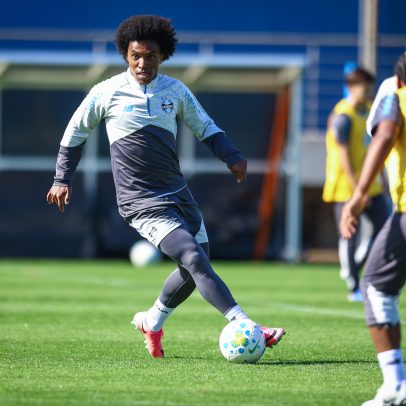Willian está fora dos planos do Grêmio para sequência da temporada