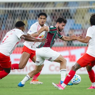 Ignácio marca nos acréscimos e Fluminense arranca empate com Bragantino