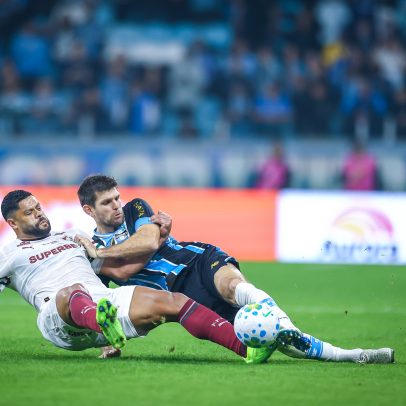 Diego Caito marca no fim, e Grêmio arranca empate com o Fluminense