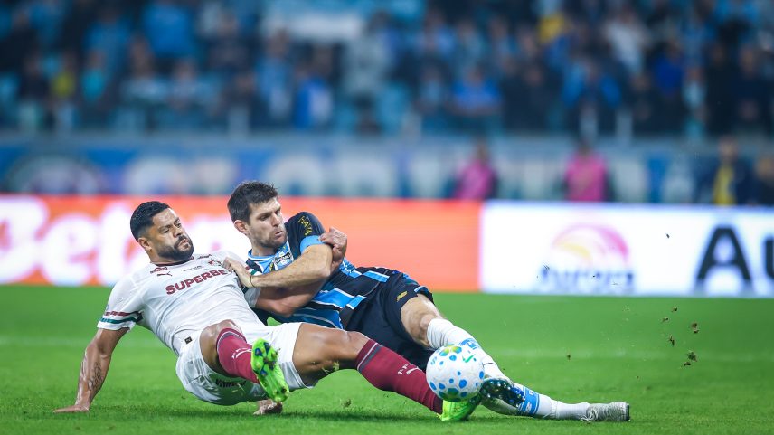 Diego Caito marca no fim, e Grêmio arranca empate com o Fluminense