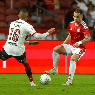 Samuel Lino salva o Flamengo e impede vitória do Inter no Beira-Rio
