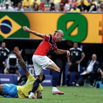 Haaland chama gols contra o Brasil de loucura e celebra maior vitória da Noruega