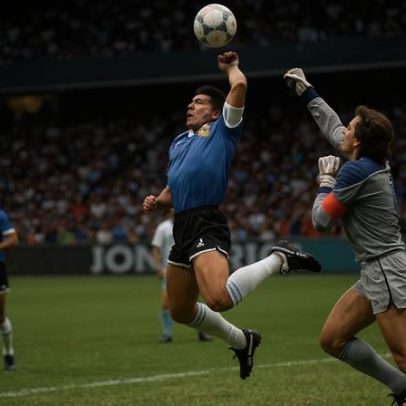 Inglaterra volta ao Estádio Azteca, palco da mão de Maradona
