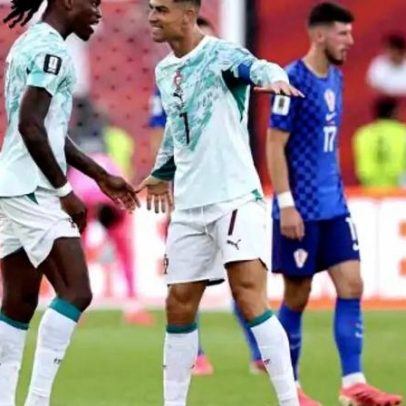 Rafael Leão diz que Portugal quer vencer a Copa para Cristiano Ronaldo