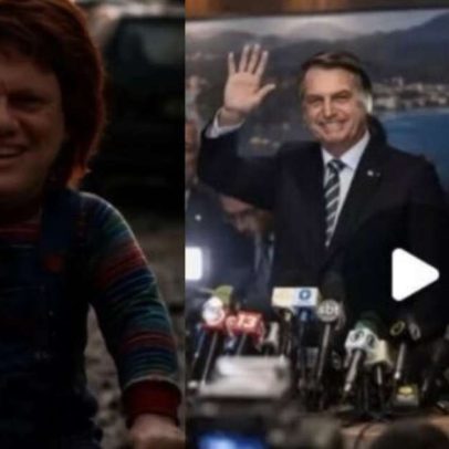 TRE determina retirada de vídeo que retrata Tarcísio como Chucky