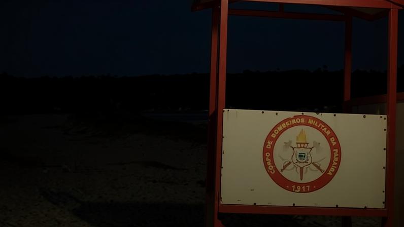 Imagem do corpo do adolescente encontrado na praia de Barra de Gramame
