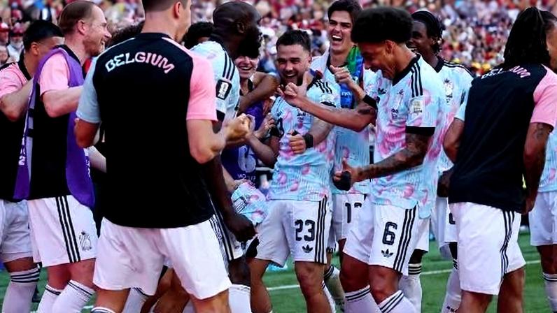 Capitão da Bélgica diz que raiva sobre caso Balogun motivou goleada